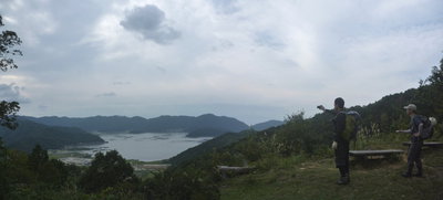 第一展望台にて