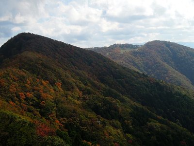 ウシロ嵓から水無山、明神平