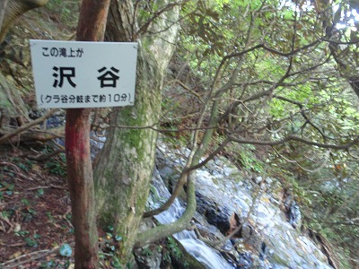 沢谷の滝