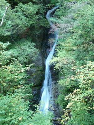 ふ～さんのようなねじれ滝