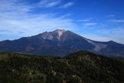御嶽山眺望