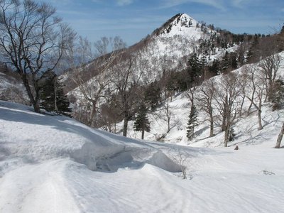 籾糠山　～大瀬戸谷源頭より～