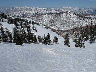 籾糠山と越中の山々