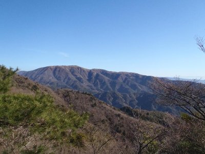 竜ヶ岳の遠景