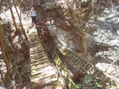 下にはお父さん橋，おじいさん橋まで･･･
