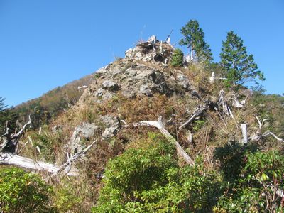 焼け尾根岩稜