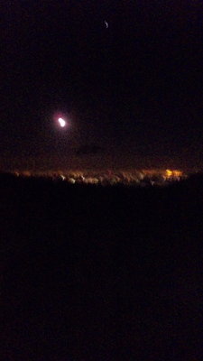 イブネからの夜景（携帯より）