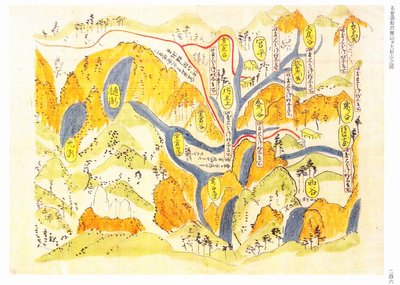 文中の「大杉山之図」の坊主上の該当箇所です。