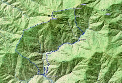 地図.jpg (373.09 KiB) 閲覧された回数 8981 回 今回歩いたGPS軌跡図