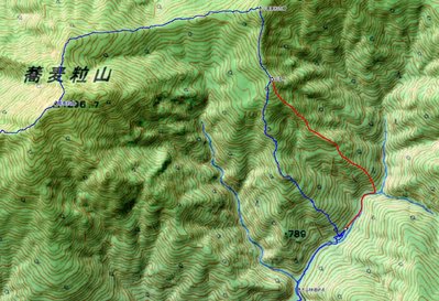 取付点付近の地図