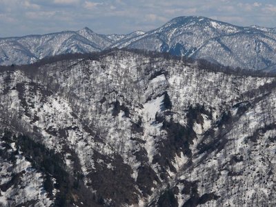 東尾根からの籾糠＆猿ヶ馬場