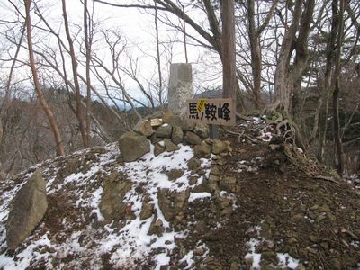 馬ノ鞍峰三角点