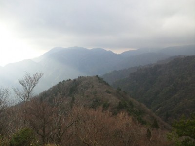 御在所と青岳、ハライド方面