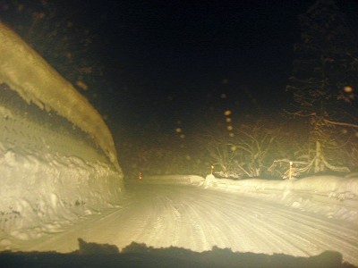 ●ダイヤモンドダスト舞う道