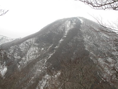 御池岳東のボタンブチ