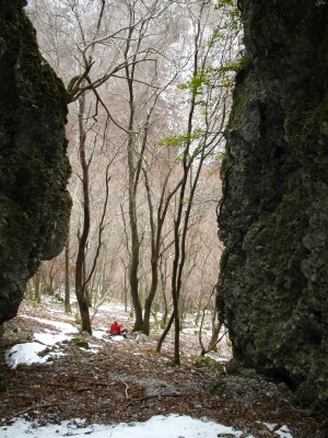 頭陀の洞窟　山門