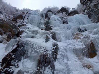 第三ルンゼの氷瀑
