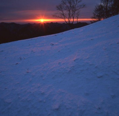 １３年前の初日の出