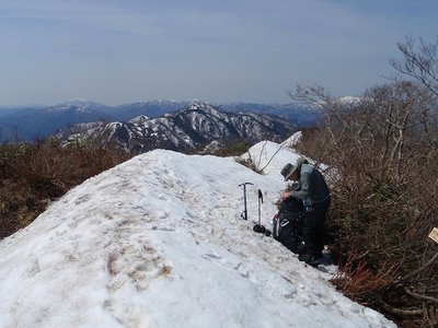 花房山で出会った人