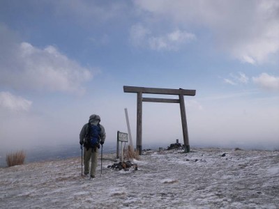 １２月初頭の入道ヶ岳