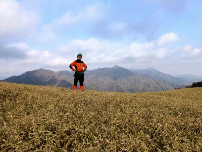入道ヶ岳のお気に入りのビューポイントにて