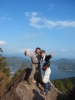 おちょぼ岩のふたり～