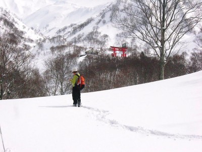 ●湯殿神社へさやちゃんと詣りに好く