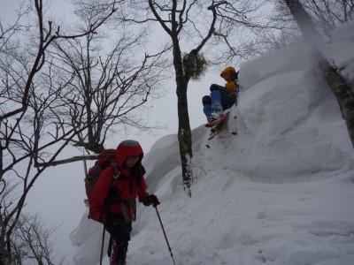 2010年の猫ヶ洞直下