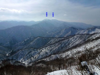 チャレンジしてみたい金糞岳・白倉岳