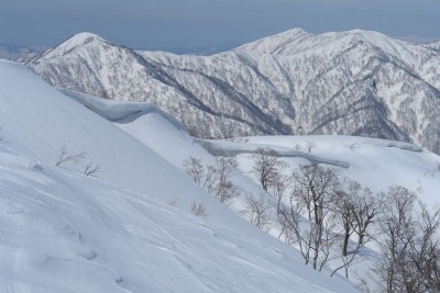 黒壁北稜と笹ヶ峰
