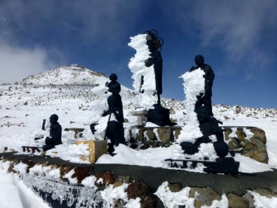 八丁ダルミにある御嶽教御神火祭斎場