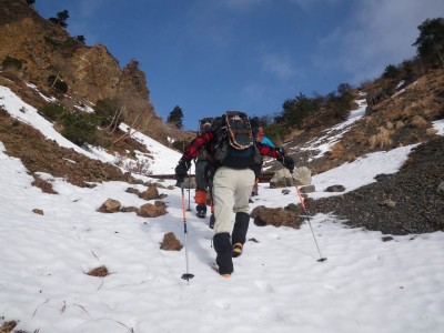 文三ハゲの登り