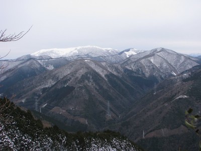 展望岩からの眺め