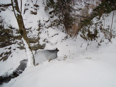 大滝の落口(2/17)