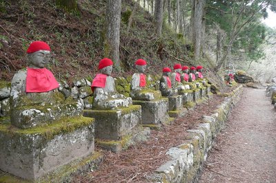 ずらっと並んだお地蔵様