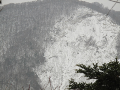 野江股谷右岸の崩落