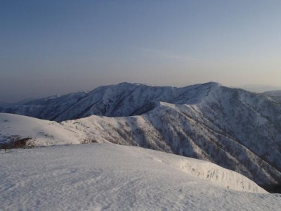 これから向う笹ヶ峰方向。