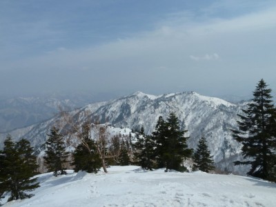 もうひとつの日照岳から見る日照岳
