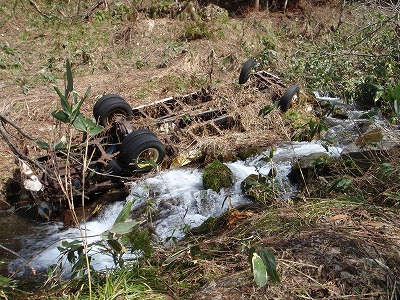 甲羅返しのマイクロバス