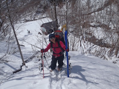 さあ、登るぞー!