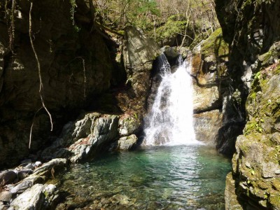 まだ濡れたくない滝