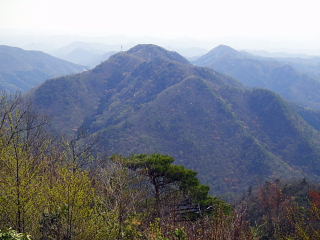 八ヶ尾山から毘沙門山の展望