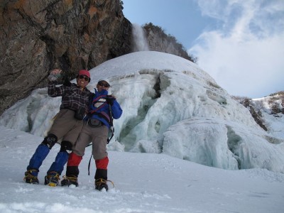Ｂｉｗａ爺ちゃまも雪壷明神詣りにお越しませ