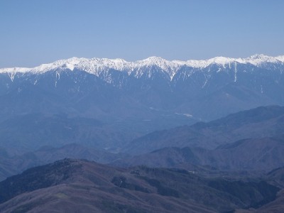 御嶽から中ア