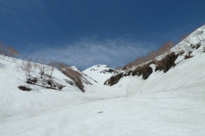 転法輪谷と御前峰