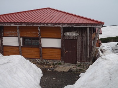 事件現場？の室堂ホテル