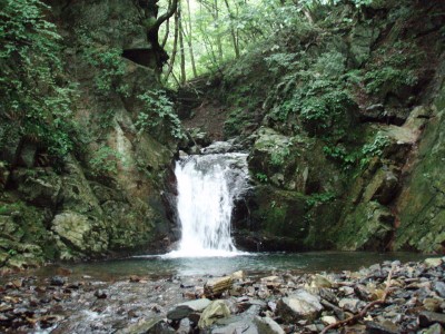 在りし日の又川大滝