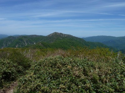 赤兎山から大長山展望