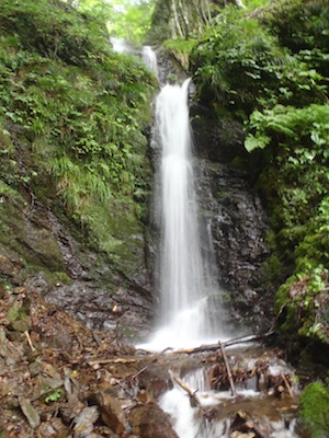 これも岡谷の滝…軽く懸垂
