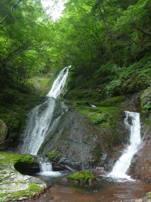 赤ナメクチキの滝